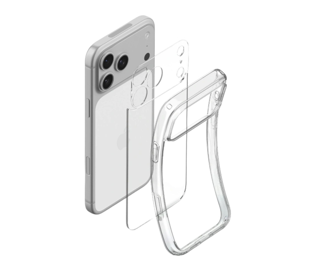 Spigen Ultra Hybrid do iPhone 18 Pro/17 Pro (crystal clear) - 1586409 - zdjęcie 4